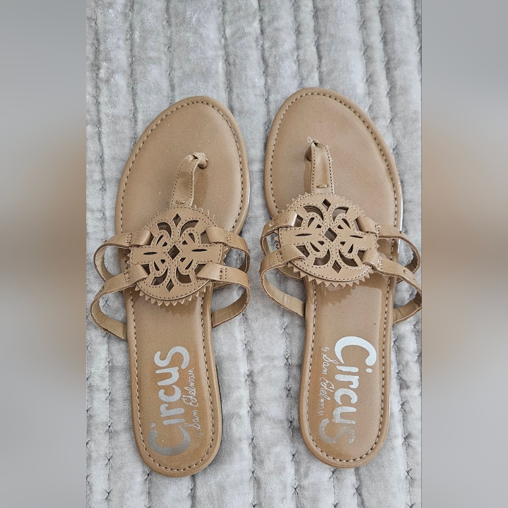Circus By Sam Edelman Tan Sandals Size 9